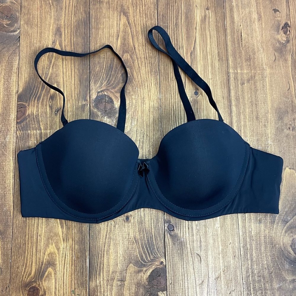 Iris and Lily 34A blue-c-003 black bra